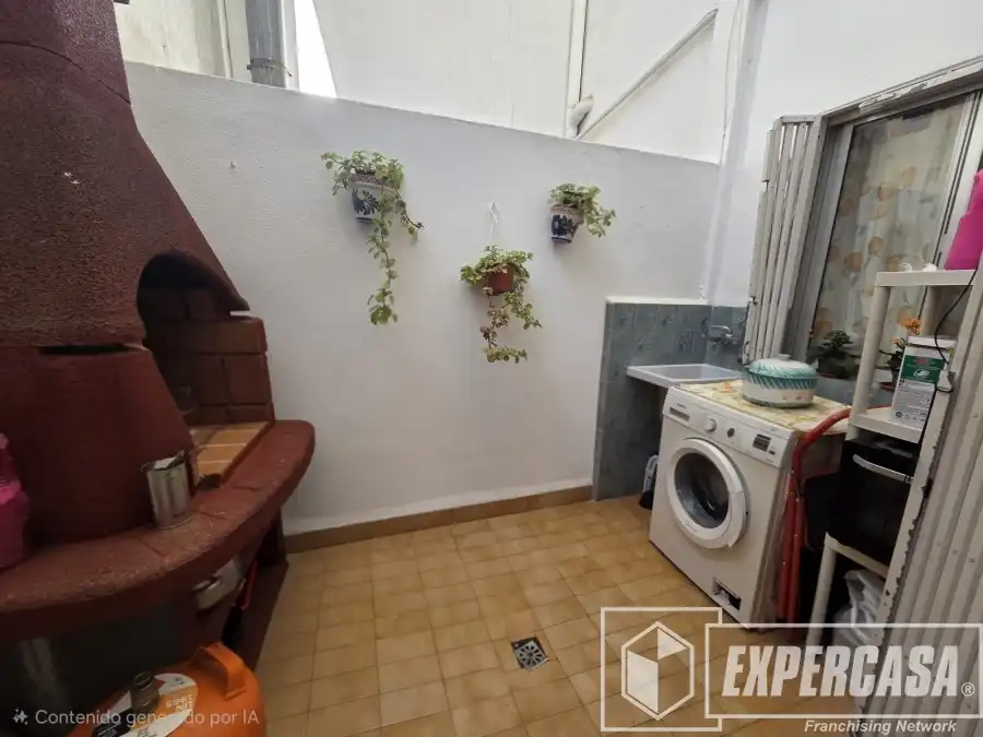 Cocina de Casa adosada en venta en Algemesí con Aire acondicionado y Terraza
