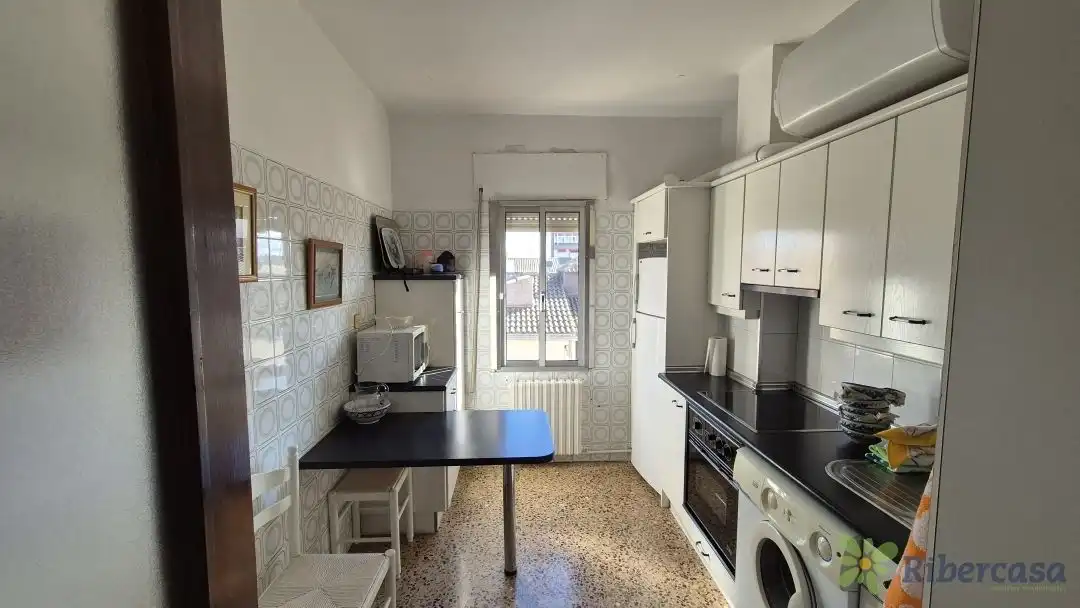 Kitchen of Flat for sale in Murchante  with Heating, Storage room and Furnished