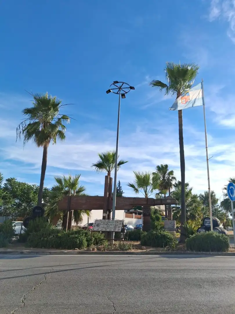Exterior view of Detached homes for sale in Villanueva del Ariscal  with Private garden