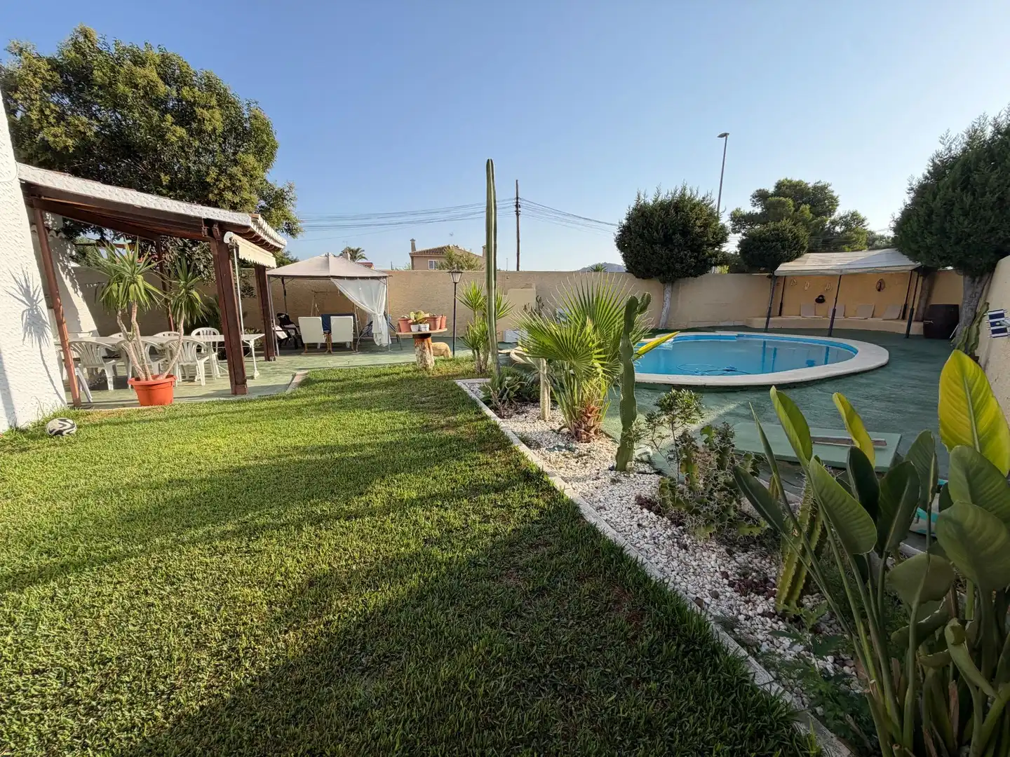 Piscina de Casa o chalet en venta en Náquera con Aire acondicionado, Jardín privado y Terraza