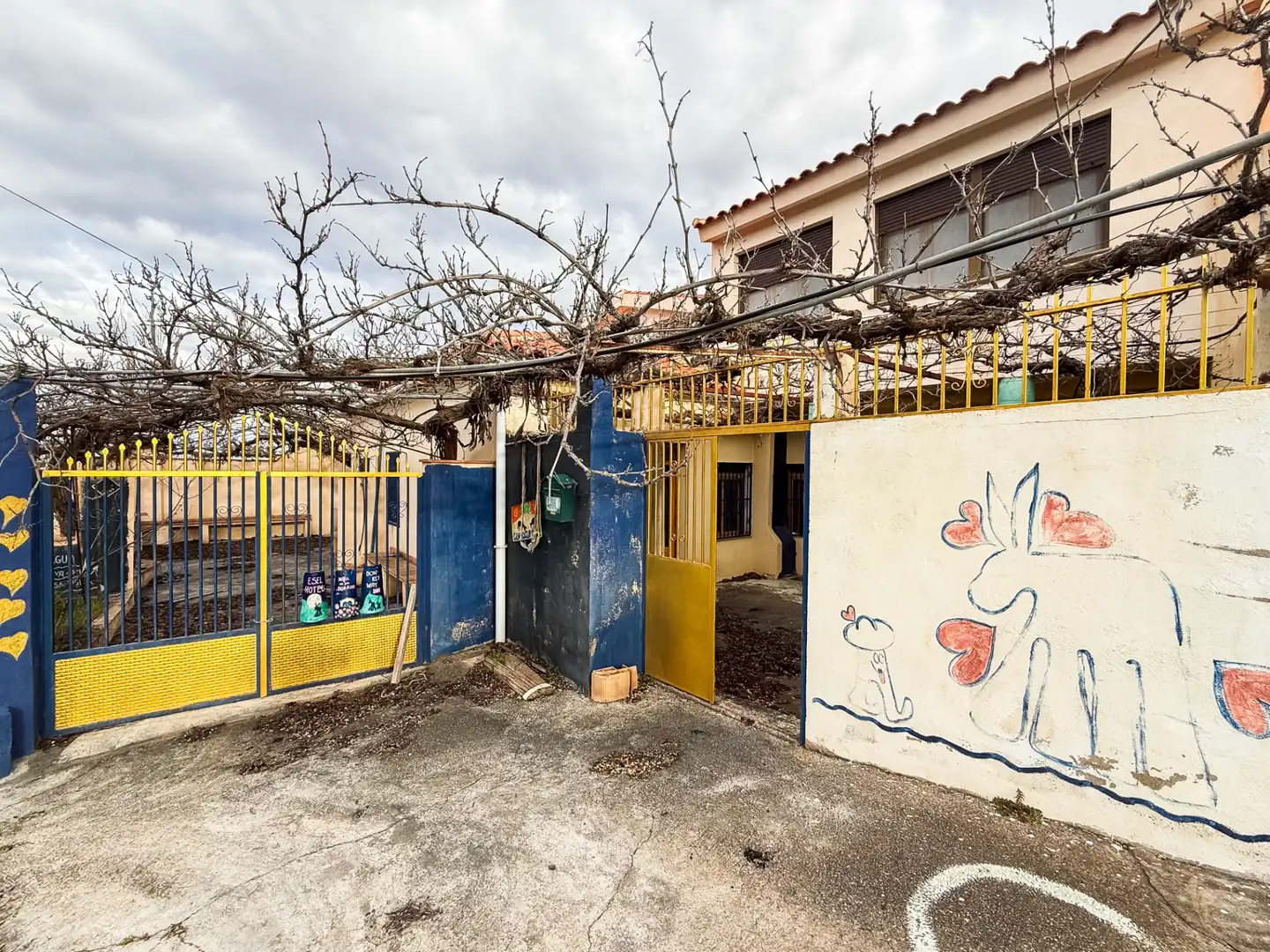 Vista exterior de Finca rústica en venta en Gor con Jardín privado, Terraza y Amueblado