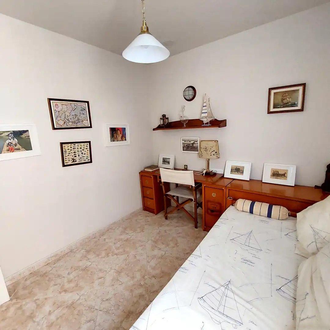 Schlafzimmer von Wohnung zum Verkauf in Ciutadella de Menorca mit Klimaanlage, Möbliert und Ofen