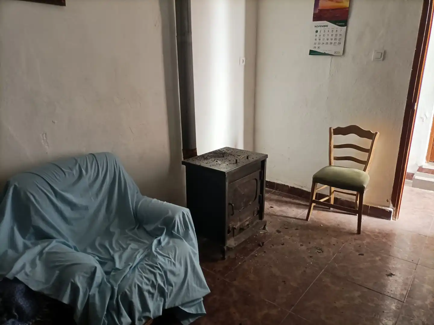 Wohnzimmer von Haus oder Chalet zum Verkauf in Villarrobledo mit Privatgarten, Möbliert und Waschmaschine