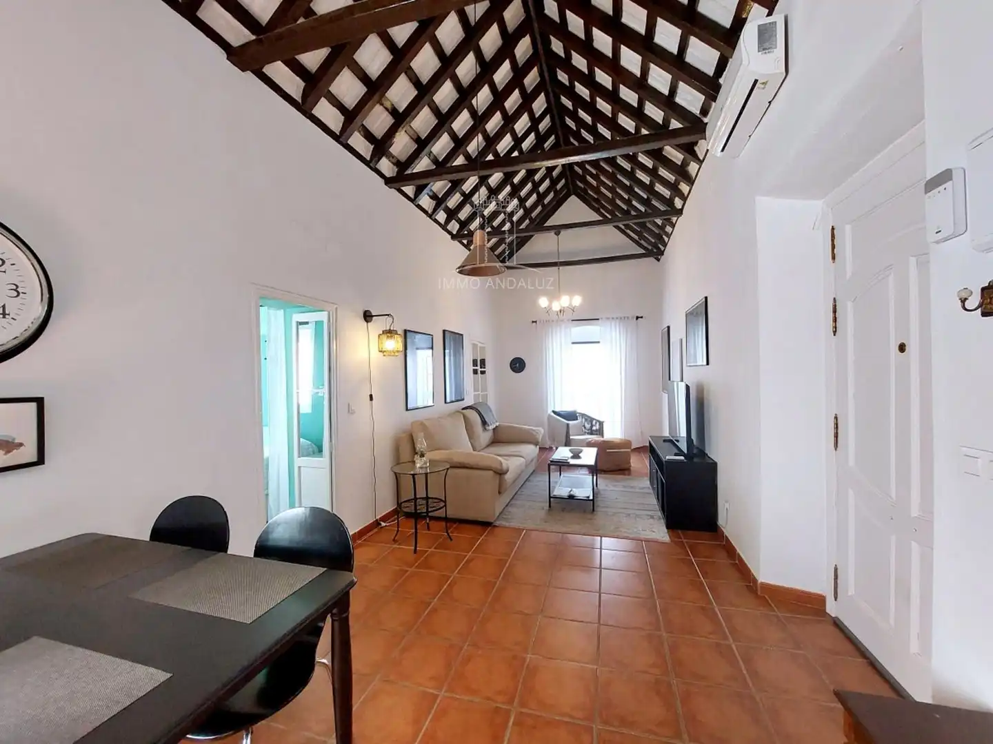 Wohnzimmer von Wohnung zum Verkauf in Medina Sidonia mit Klimaanlage