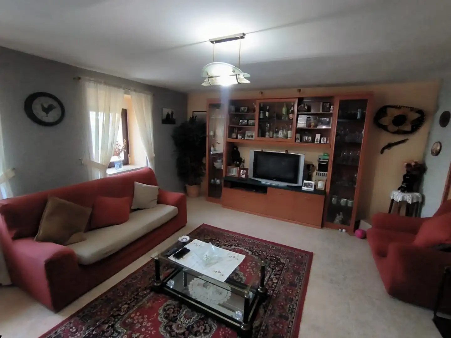 Sala de estar de Casa o chalet en venta en Arenillas de Riopisuerga con Calefacción, Jardín privado y Piscina