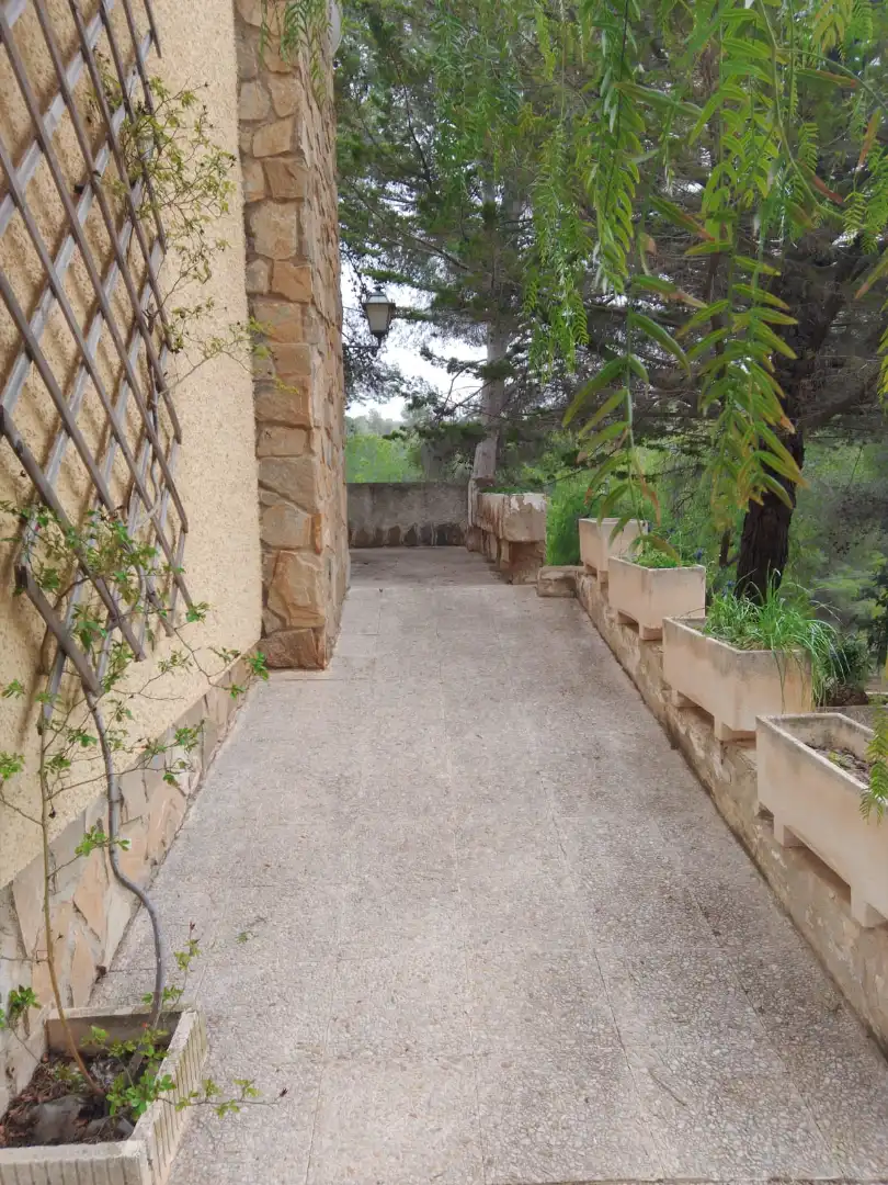Jardí de Casa o xalet en venda en Tibi amb Calefacció, Jardí privat i Terrassa