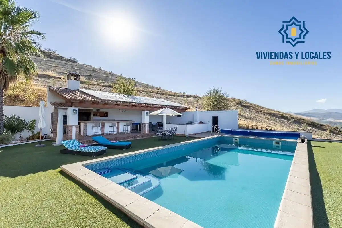 Villa con piscina in vendita a Santa Cruz del Comercio, imagen 16