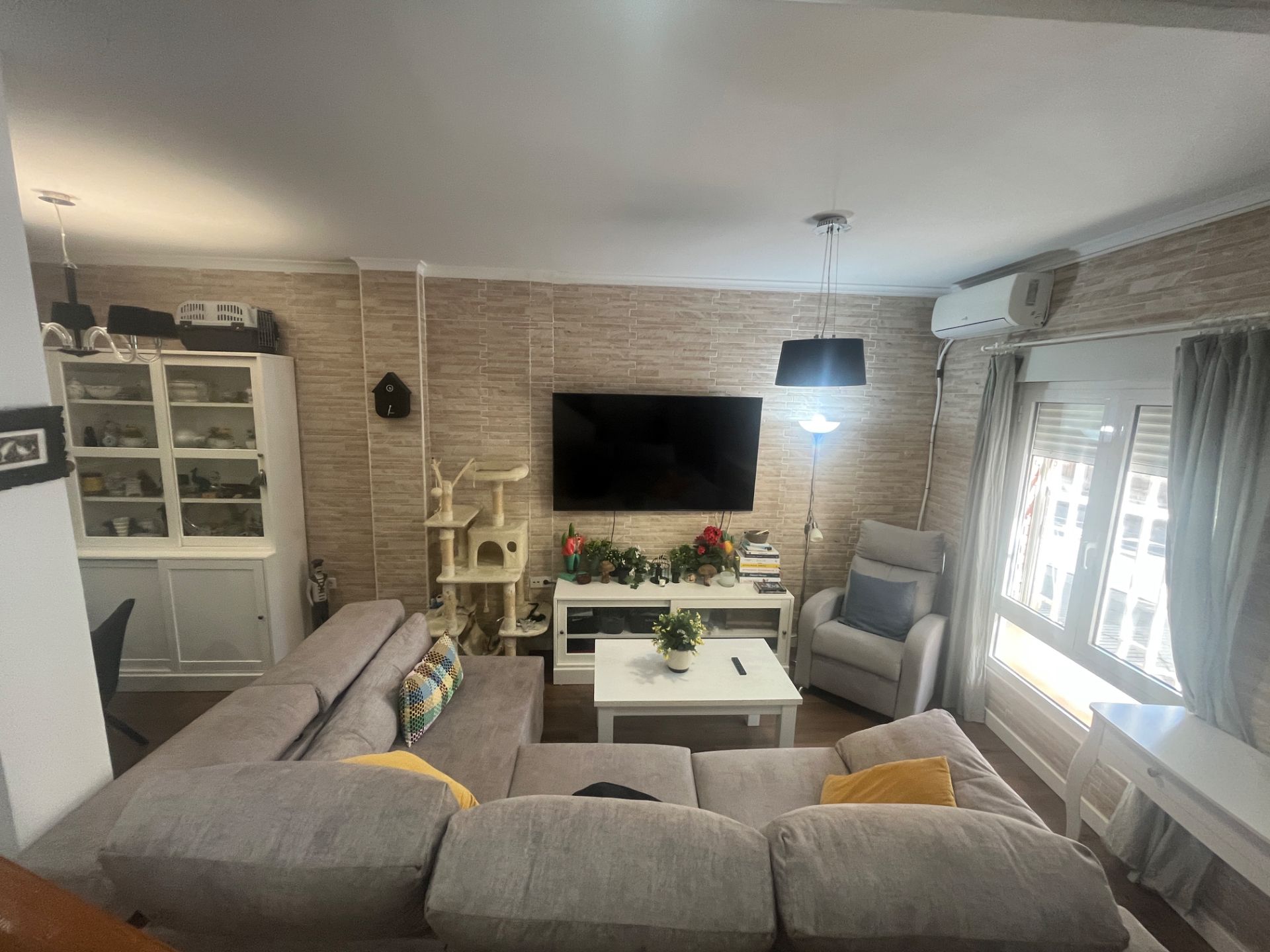 Sala d'estar de Casa adosada en venda en Cartagena amb Aire condicionat, Calefacció i Terrassa