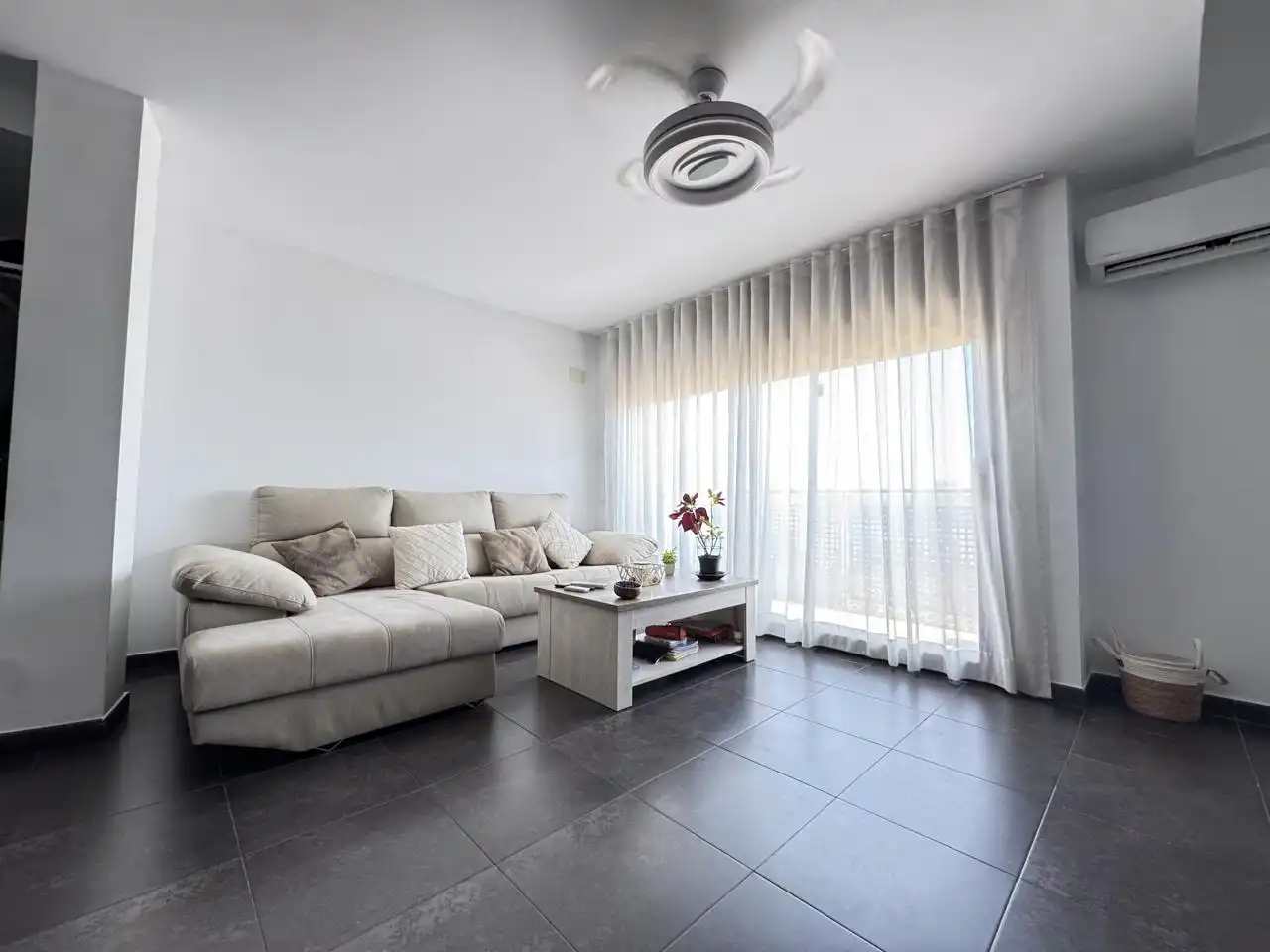 Living room of Flat for sale in Sils
