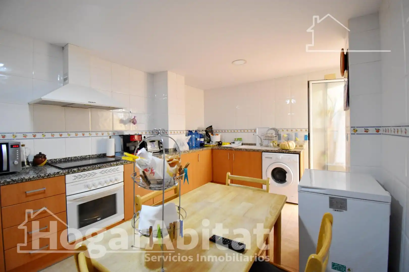 Kitchen of Flat for sale in Piles  with Storage room, Furnished and Alarm