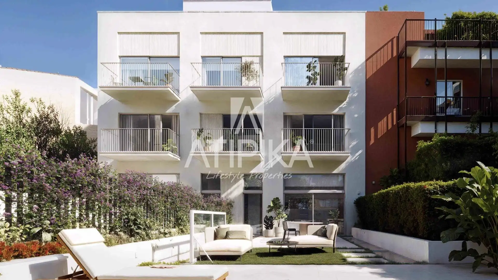 Vista exterior de Àtic en venda en Sant Cugat del Vallès amb Aire condicionat, Calefacció i Parquet