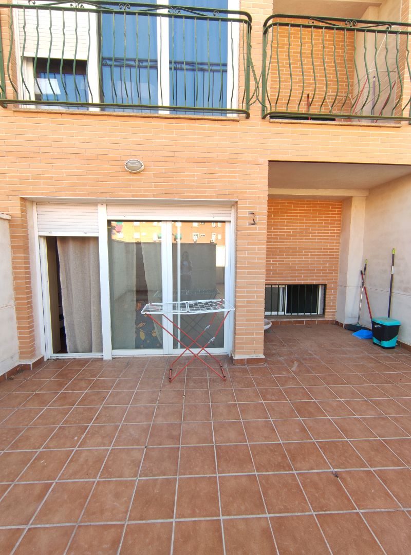 Terrace of Study to rent in Ciudad Real Capital  with Air Conditioner, Terrace and Furnished