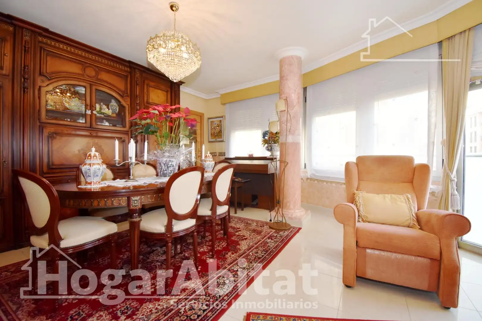 Living room of Flat for sale in Castellón de la Plana / Castelló de la Plana  with Heating, Storage room and Balcony