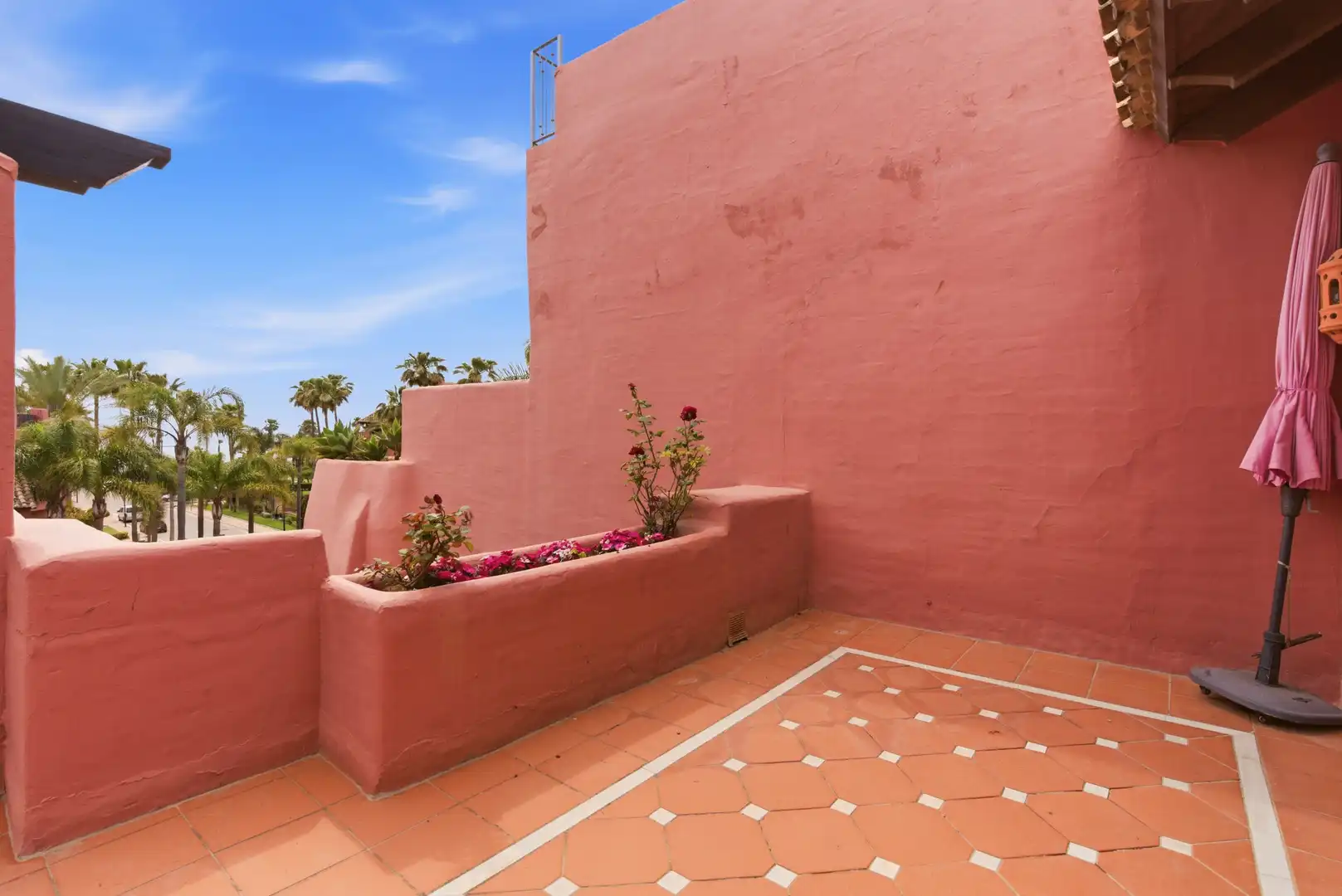 Terraza de Ático en venta en Estepona con Aire acondicionado, Terraza y Piscina