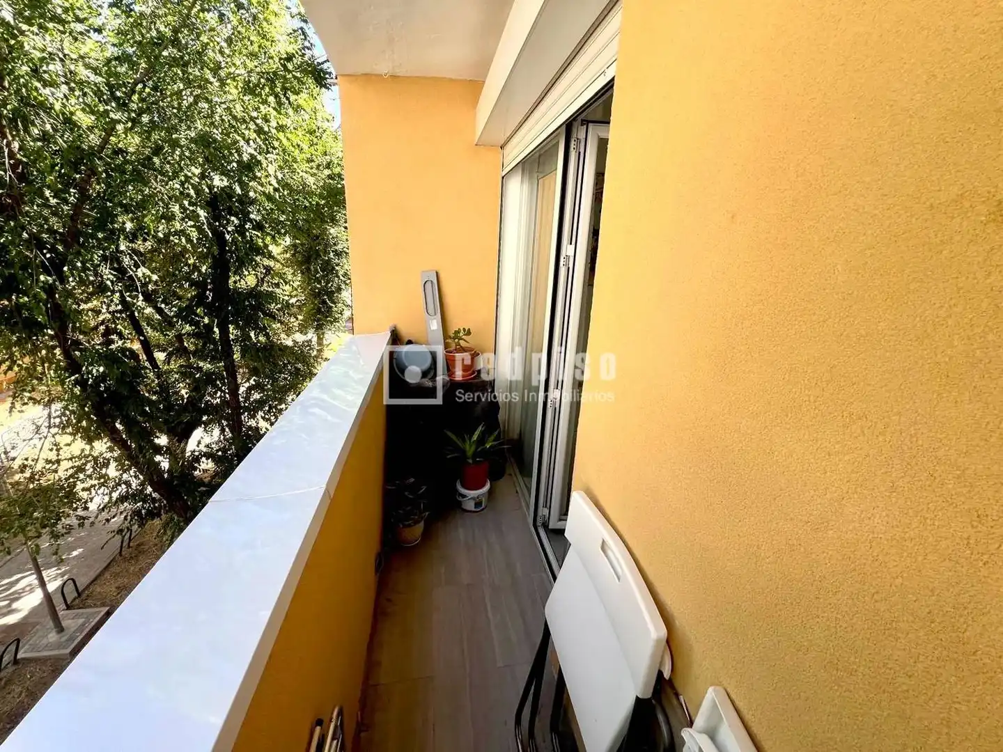 Terraza de Piso de alquiler en Madrid con Calefacción y Terraza
