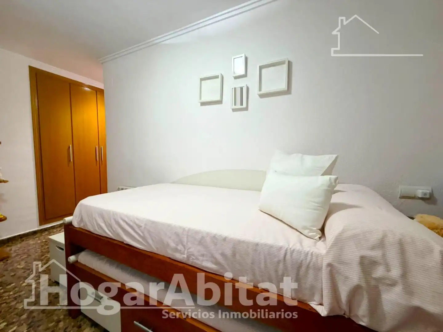 Bedroom of Flat for sale in Alboraya  with Air Conditioner, Heating and Terrace