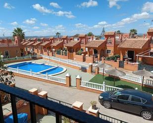 Exterior view of Single-family semi-detached for sale in Torrevieja  with Air Conditioner, Heating and Private garden