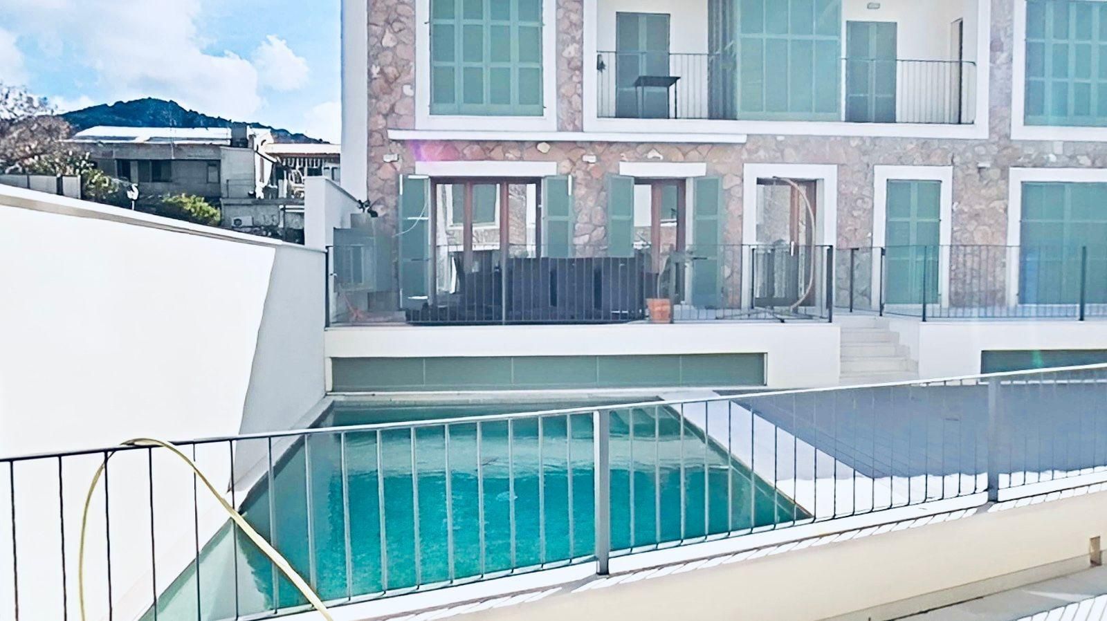 Piscina de Planta baixa de lloguer en Valldemossa amb Aire condicionat, Terrassa i Traster