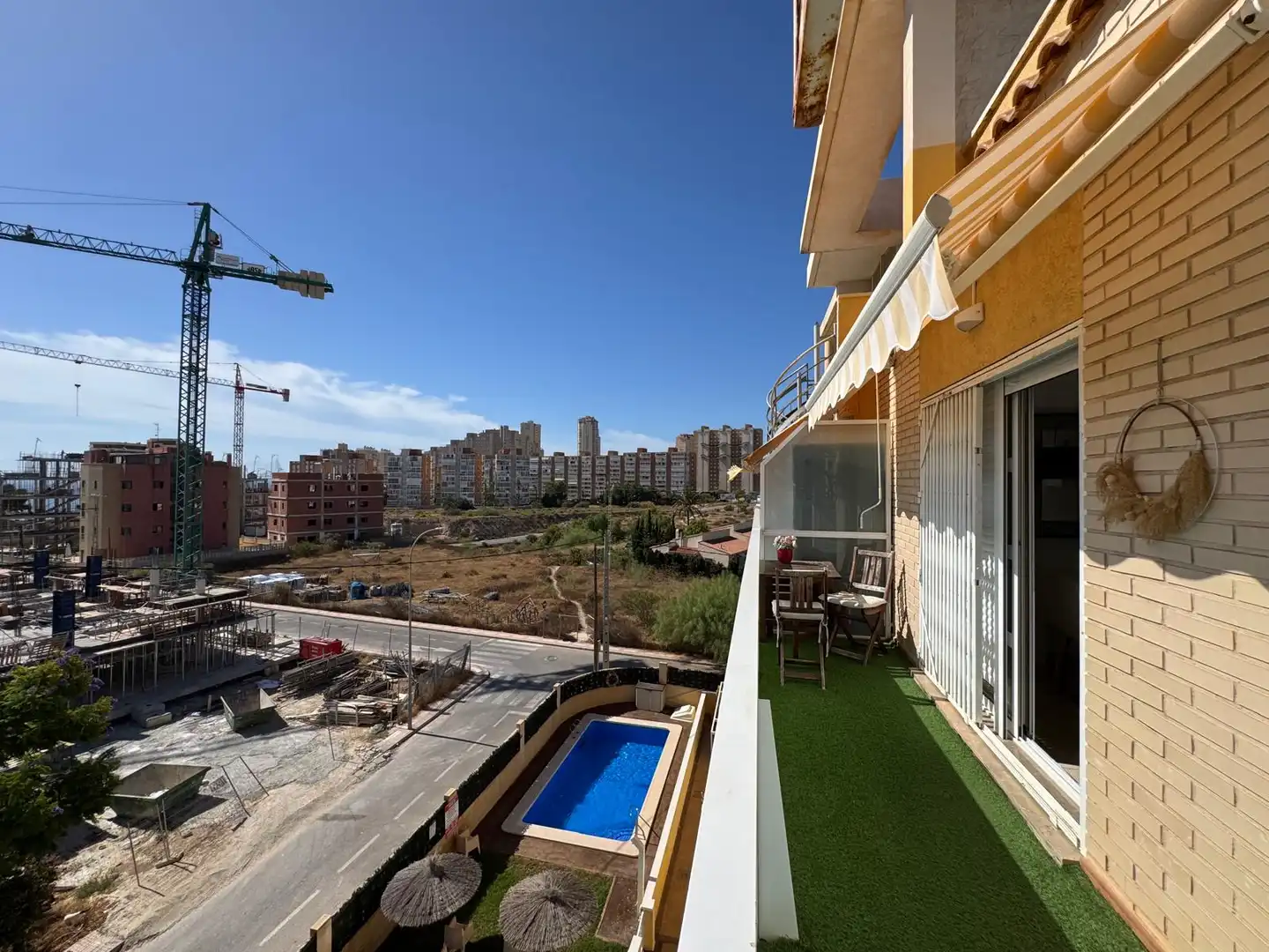 Balcony of Apartments for rent in El Campello  with Air Conditioner, Heating and Terrace