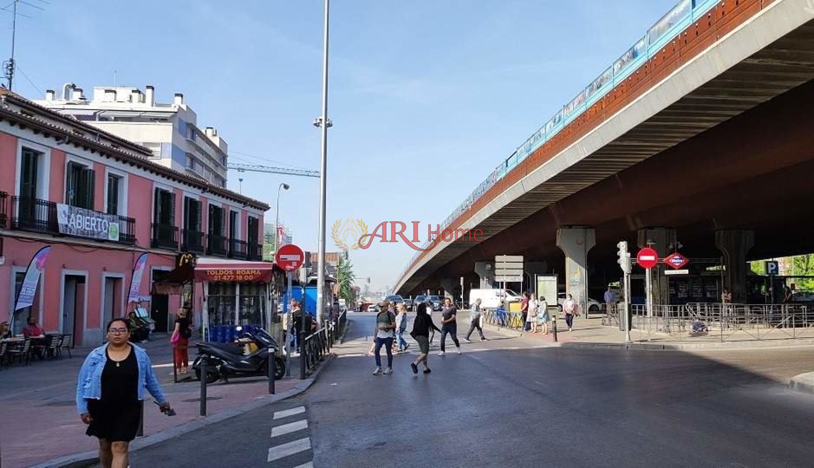 Vista exterior de Piso en venta en  Madrid Capital con Calefacción