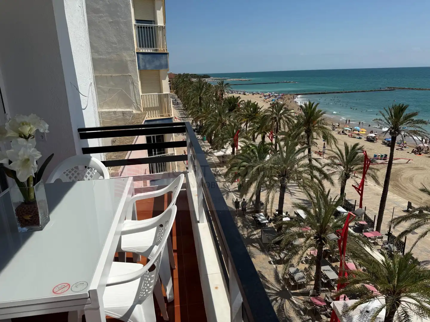 Balcony of Flat for rent in Vinaròs  with Heating, Terrace and Furnished