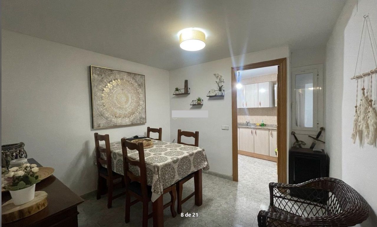Dining room of Single-family semi-detached to share in Vinaixa  with Furnished, Microwave and Balcony