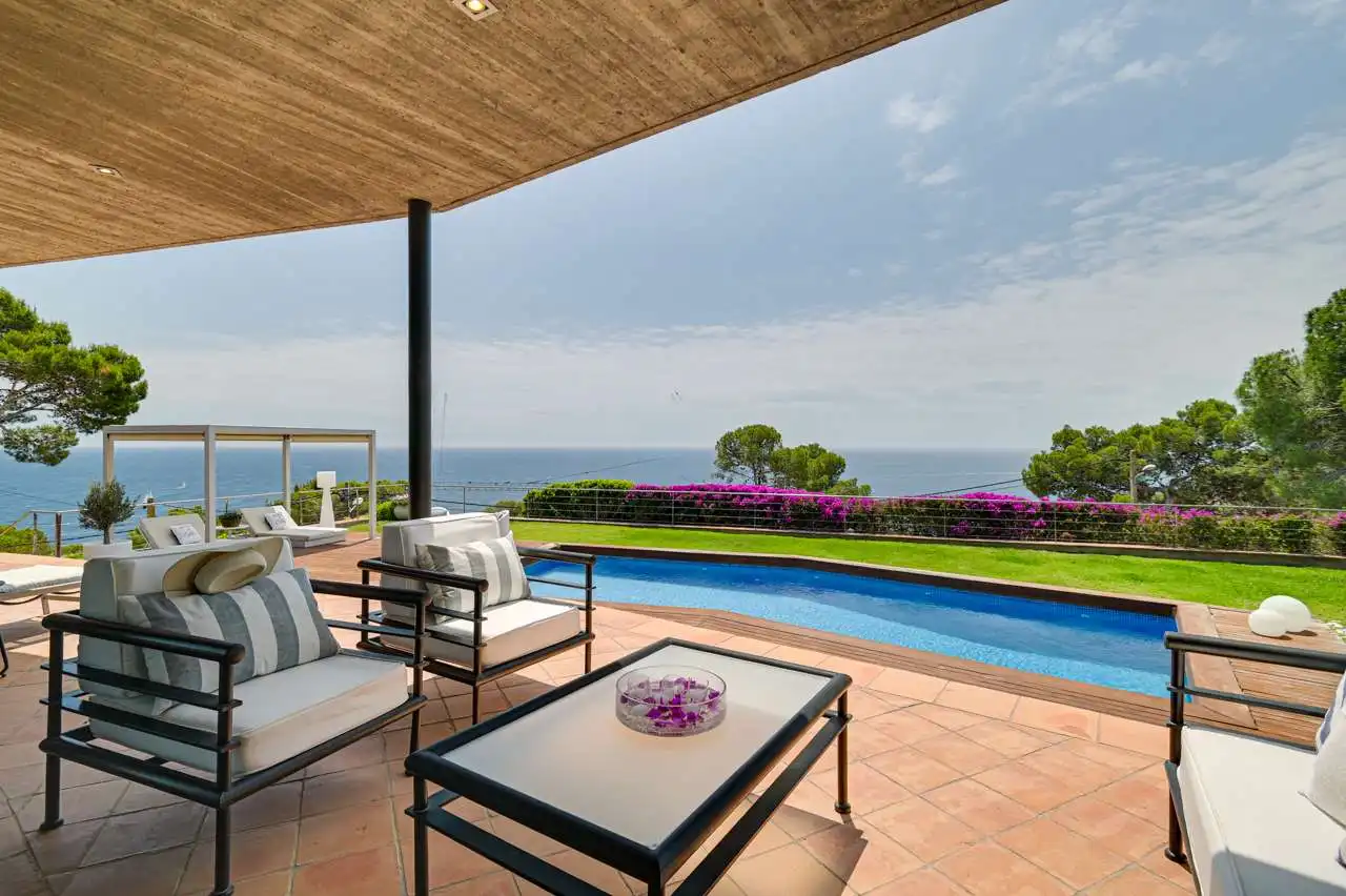 Terraza de Casa o chalet en venta en Palafrugell con Aire acondicionado, Calefacción y Jardín privado