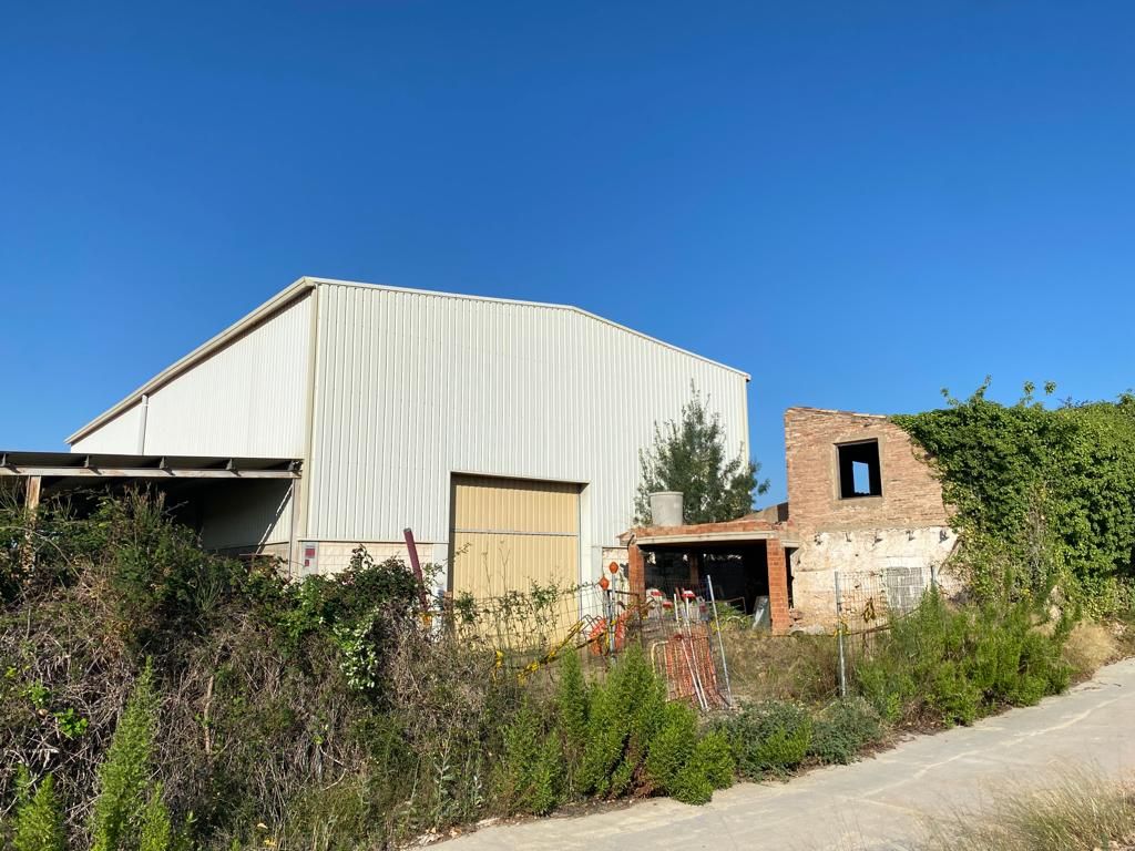 Exterior view of Industrial buildings for sale in Vallmoll  with Alarm