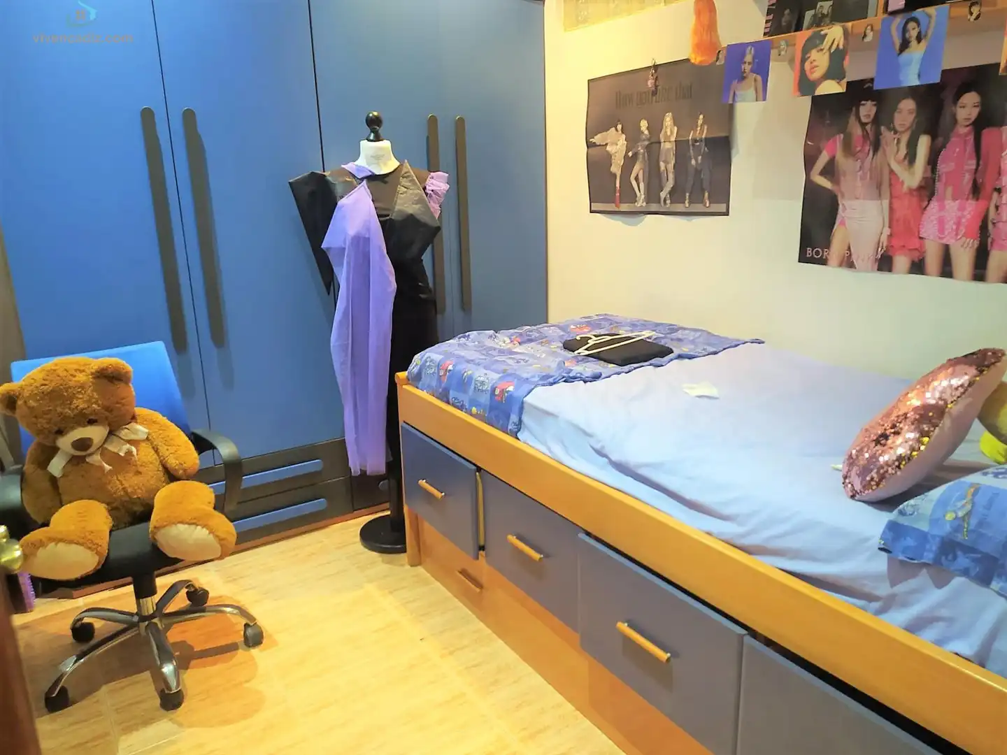 Bedroom of Houses for sale in Cádiz  with Air Conditioner, Terrace and Storage room
