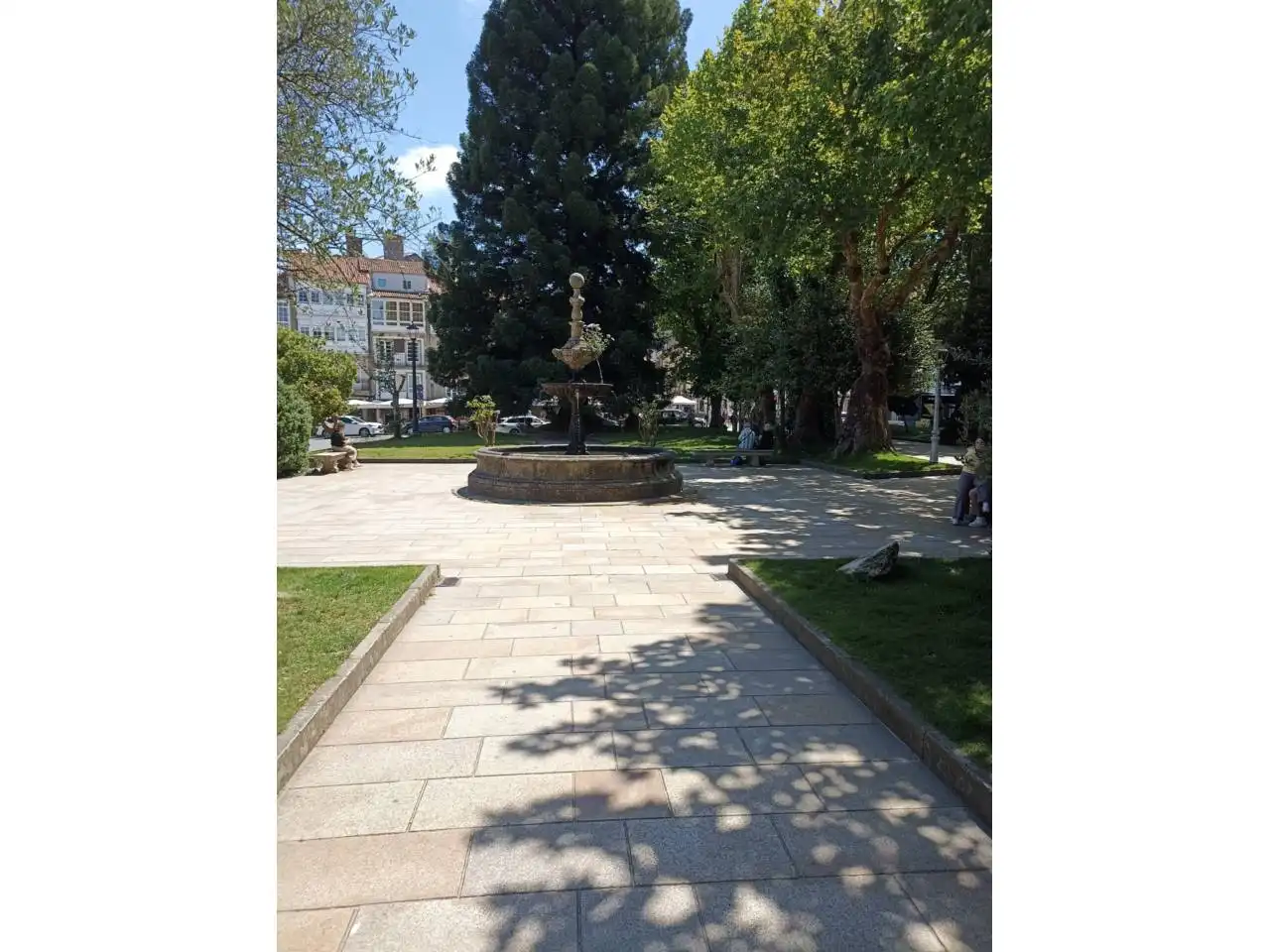 Exterior view of Flat for sale in Santiago de Compostela   with Heating, Balcony and Alarm