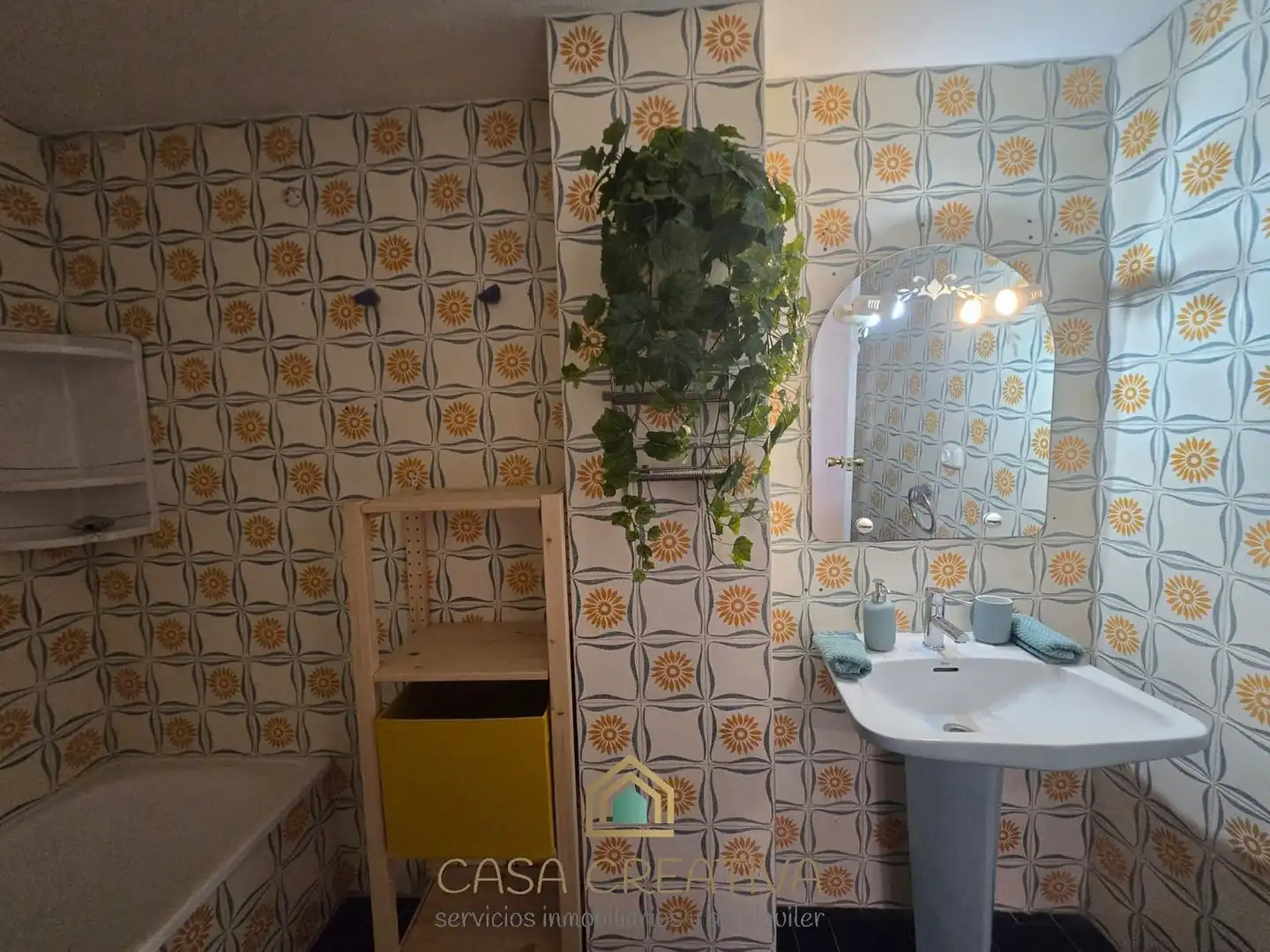 Baño de Piso de alquiler en Valencia con Terraza, Amueblado y Balcón