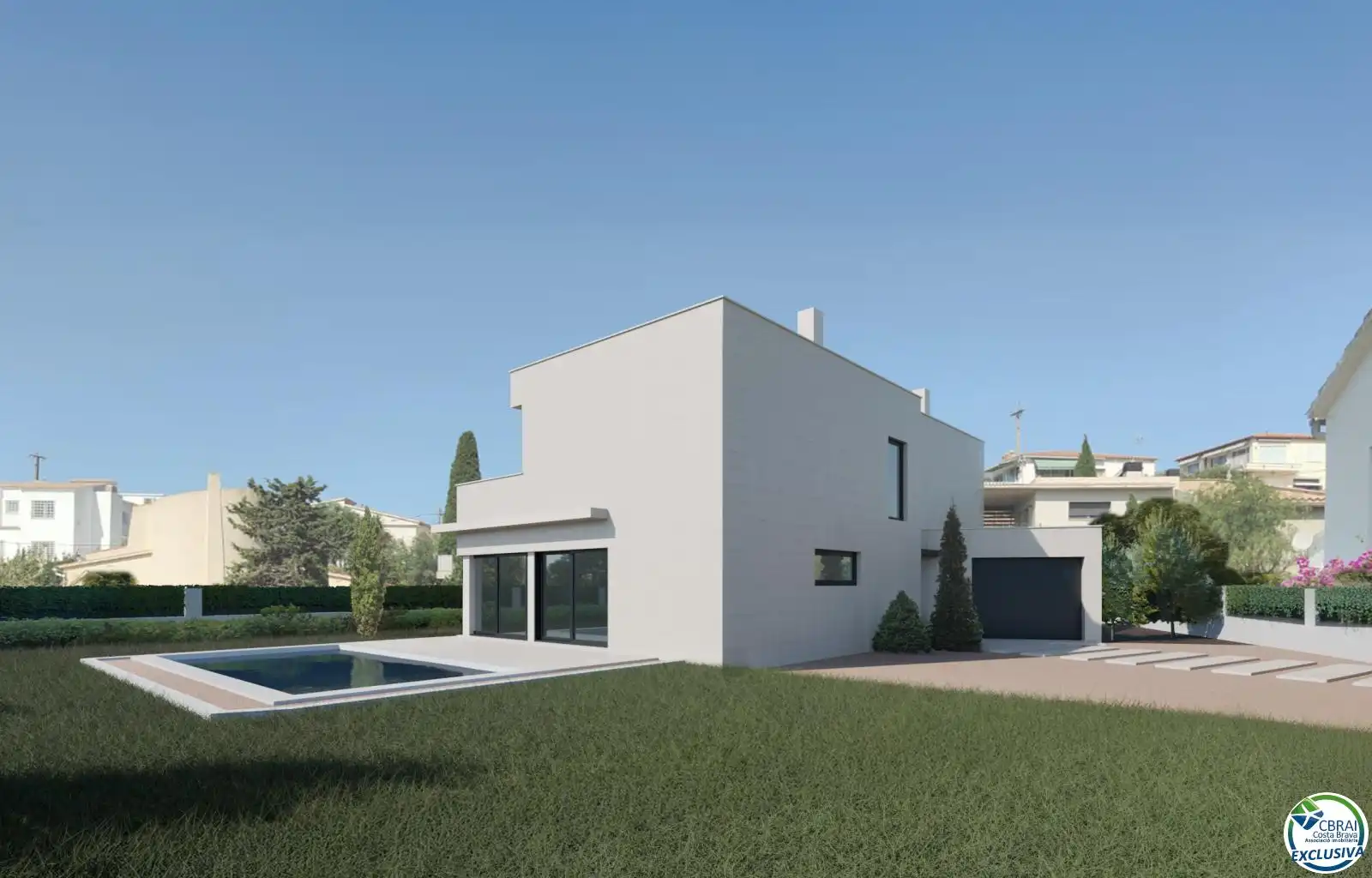 Vista exterior de Casa o xalet en venda en Roses amb Aire condicionat, Calefacció i Jardí privat