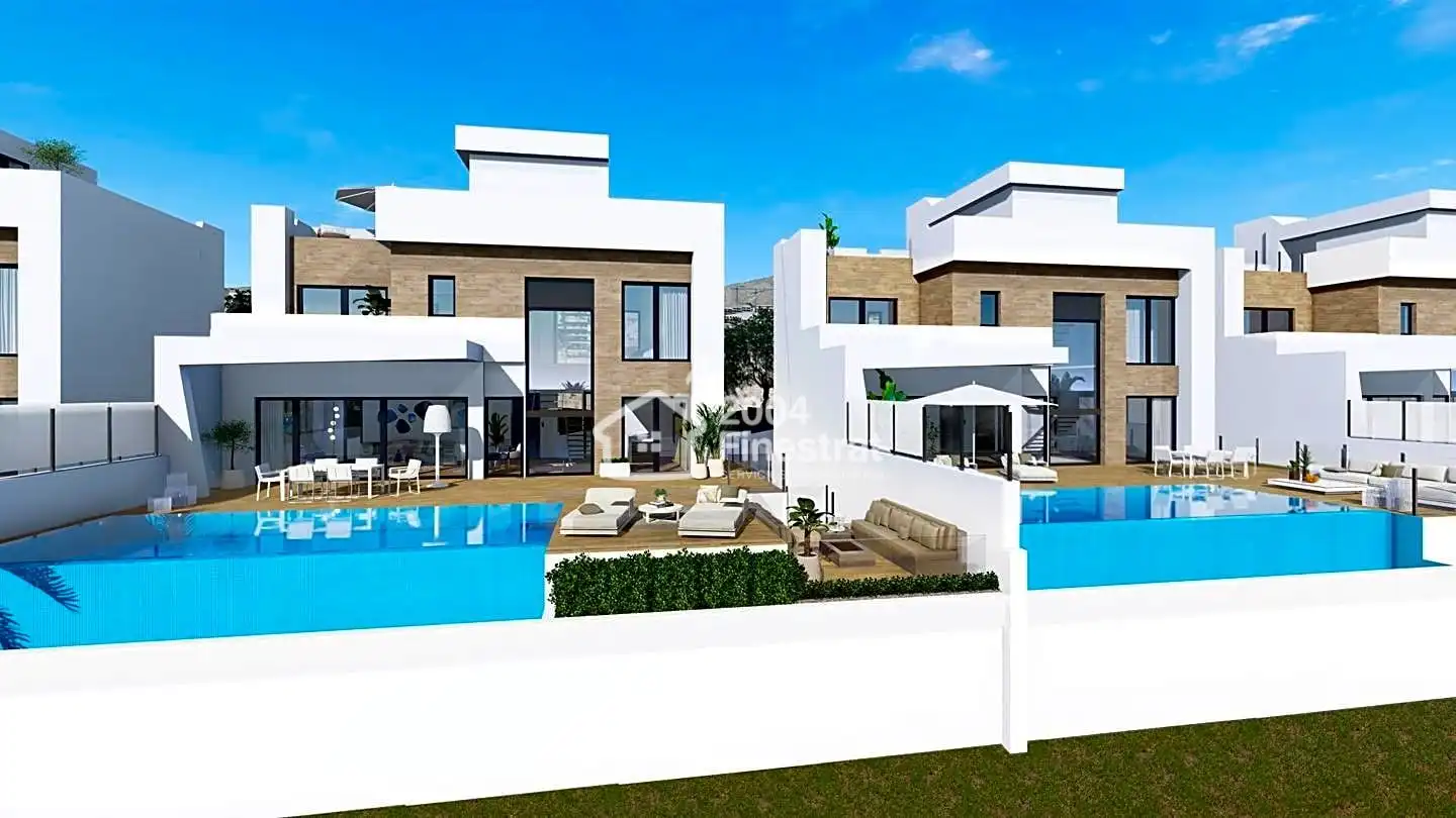Vista exterior de Casa o chalet en venta en Balcón de Finestrat - Terra Marina