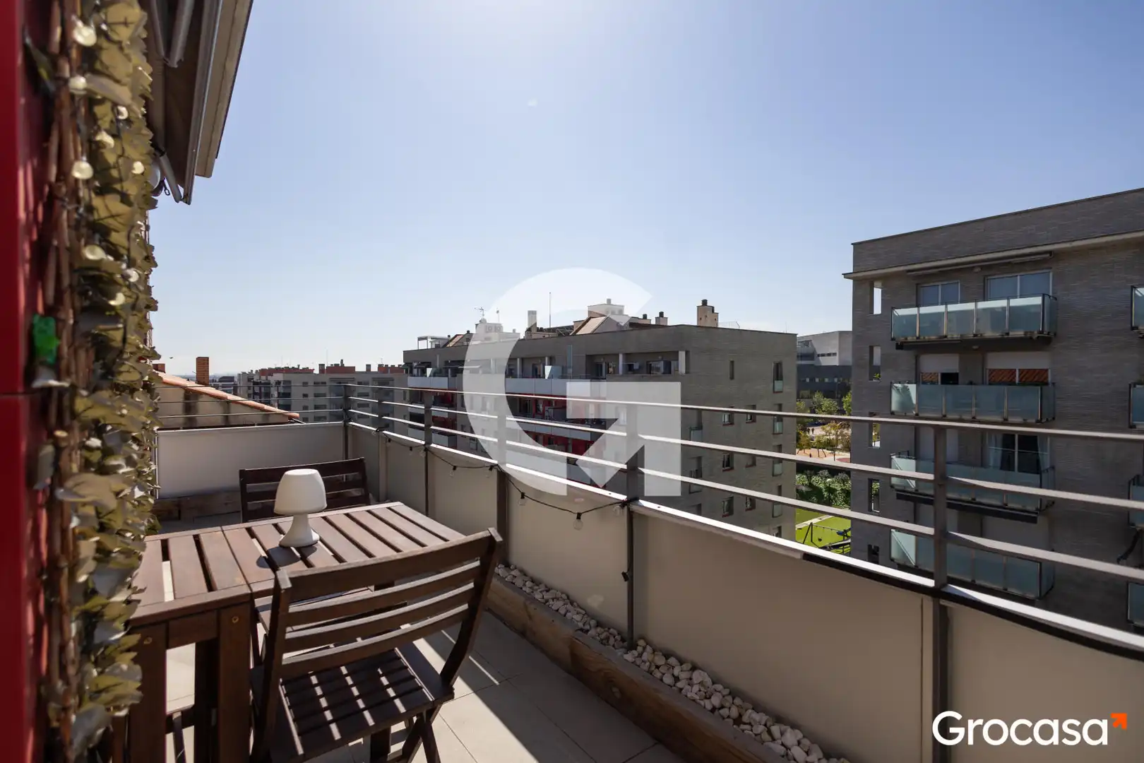 Terrasse von Wohnung zum Verkauf in Sant Boi de Llobregat mit Klimaanlage, Heizung und Terrasse