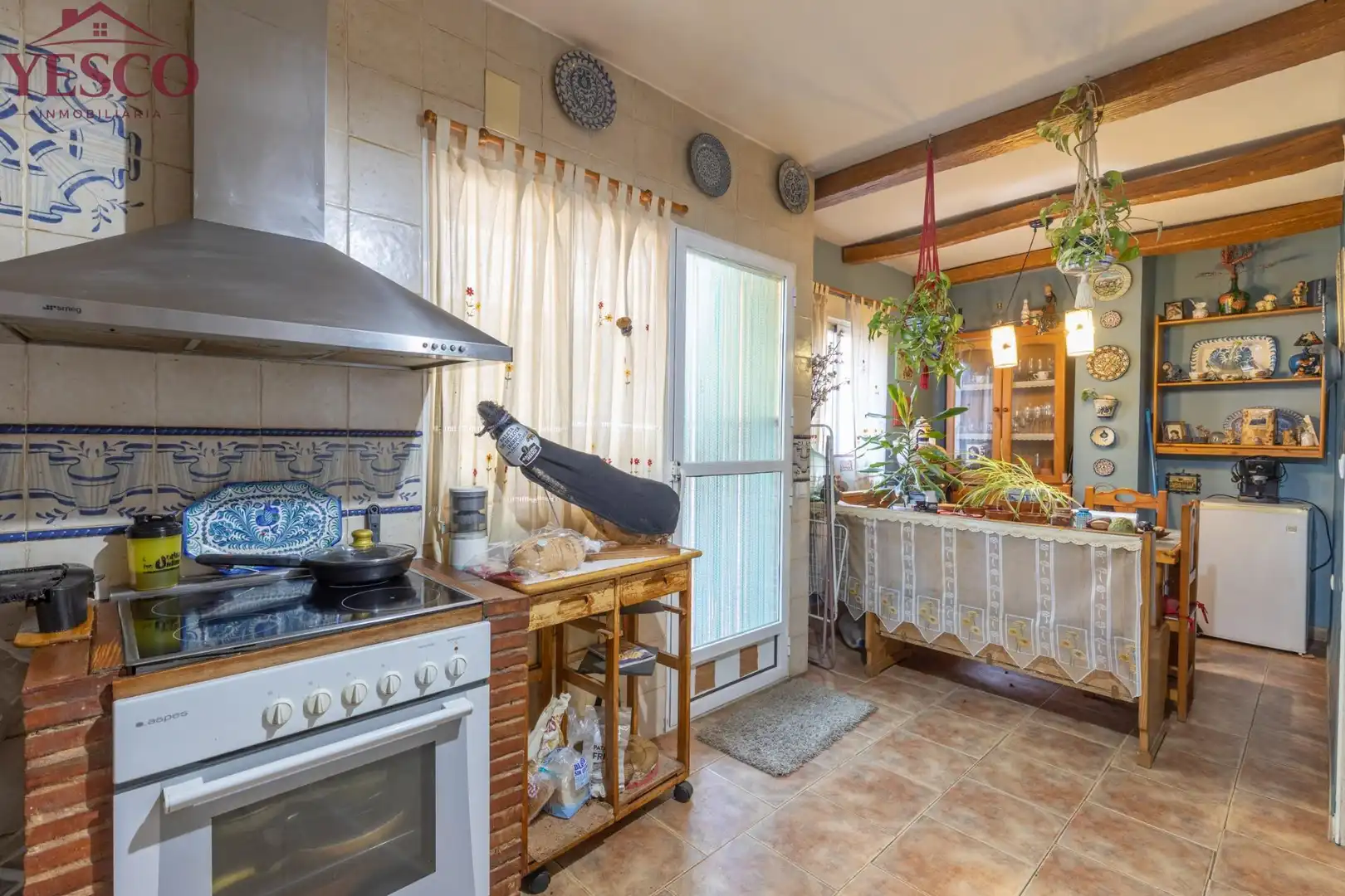 Cocina de Casa adosada en venta en Güevéjar con Calefacción, Terraza y Balcón