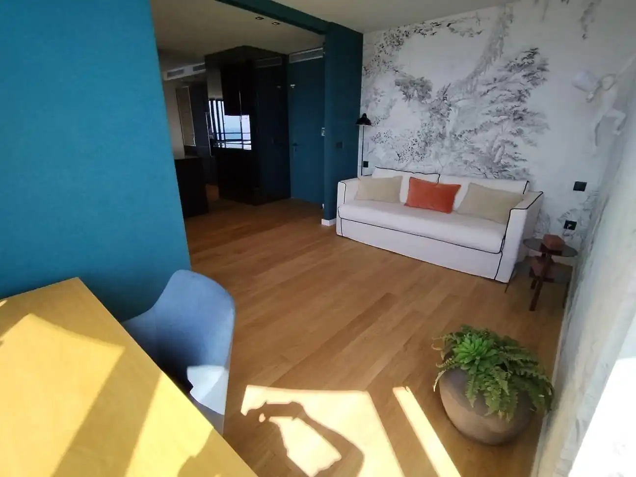 Sala d'estar de Pis en venda en Benidorm amb Aire condicionat, Moblat i Piscina comunitària