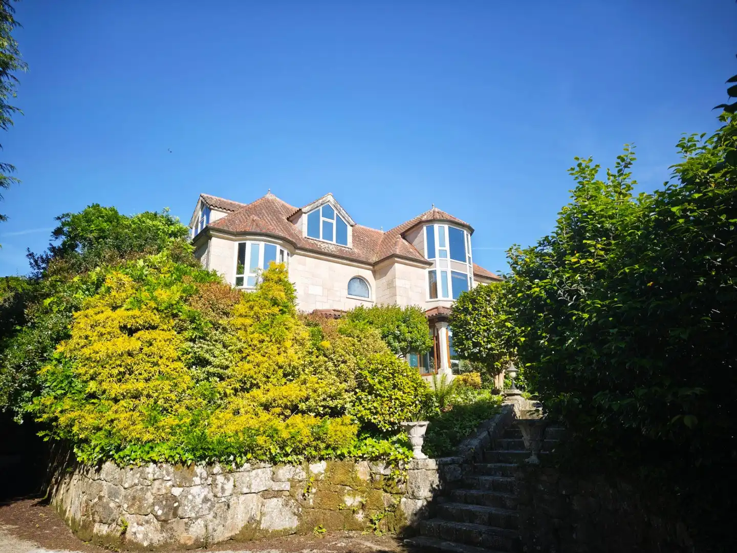 Exterior view of Houses for sale in Vilarmaior  with Heating, Private garden and Storage room