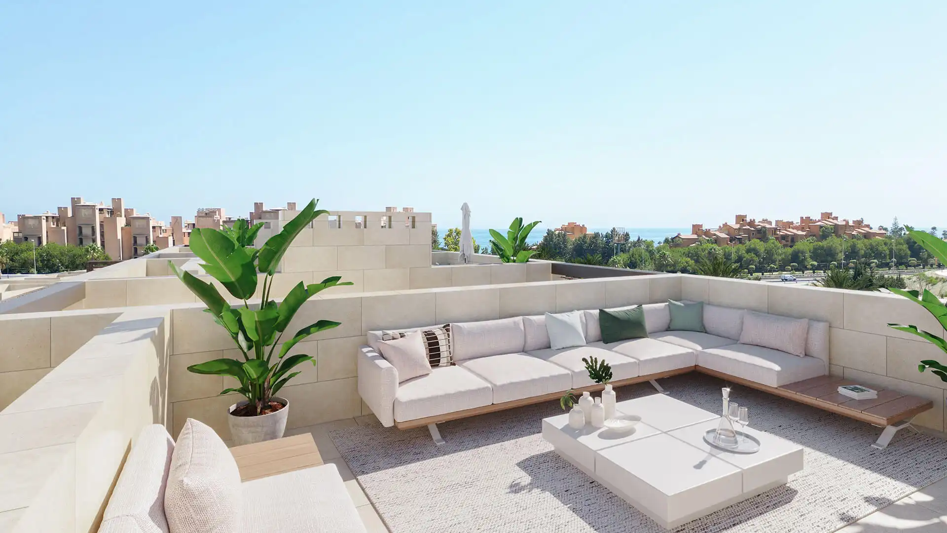 Àtic amb terrassa en venda a Estepona Pueblo