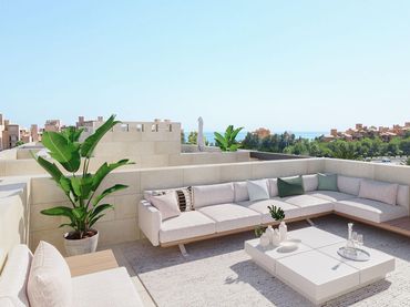 Penthouse mit Balkon zum Verkauf in Estepona Pueblo