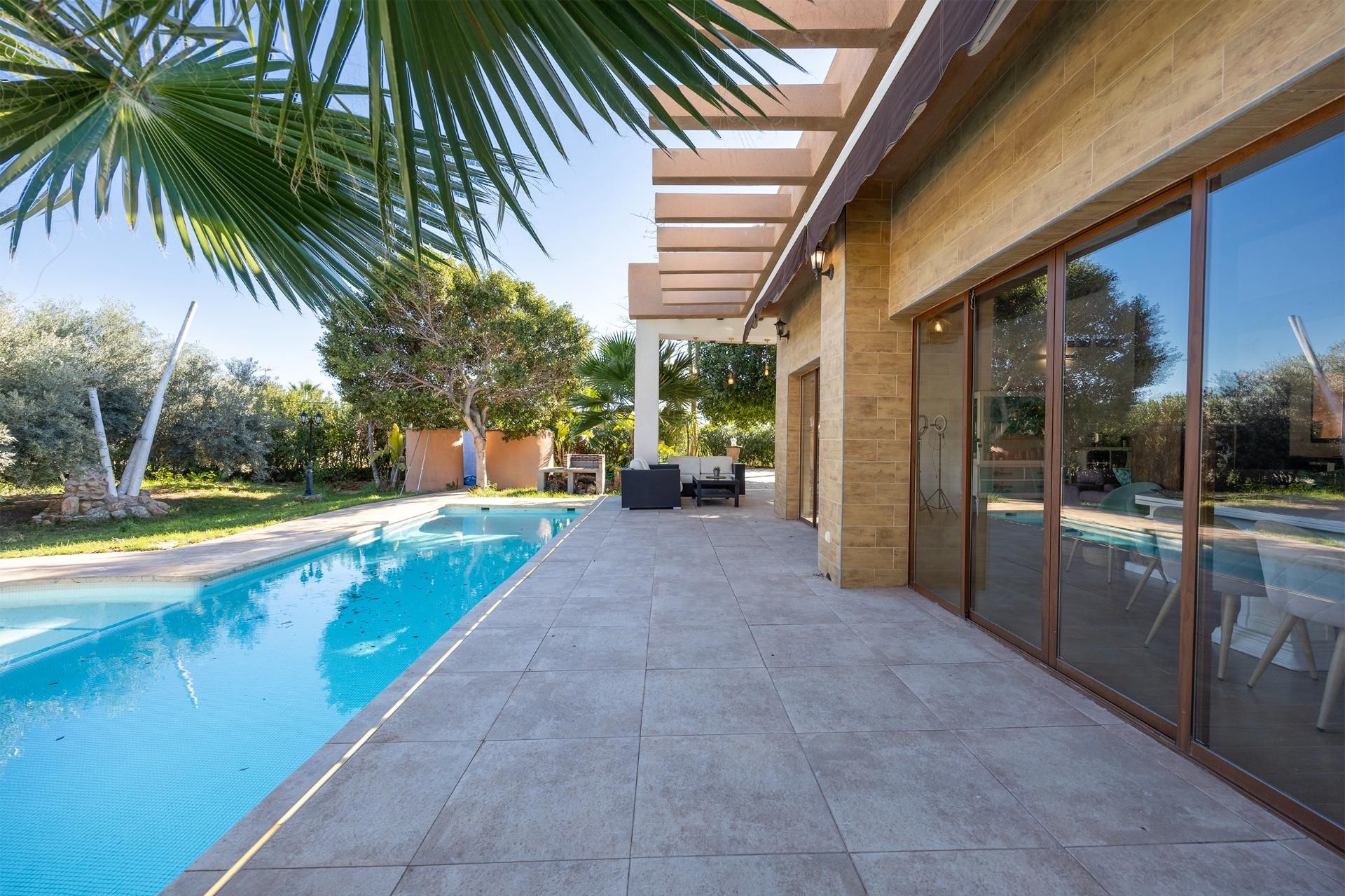 Terraza de Casa o chalet en venta en Elche / Elx con Jardín privado, Terraza y Trastero