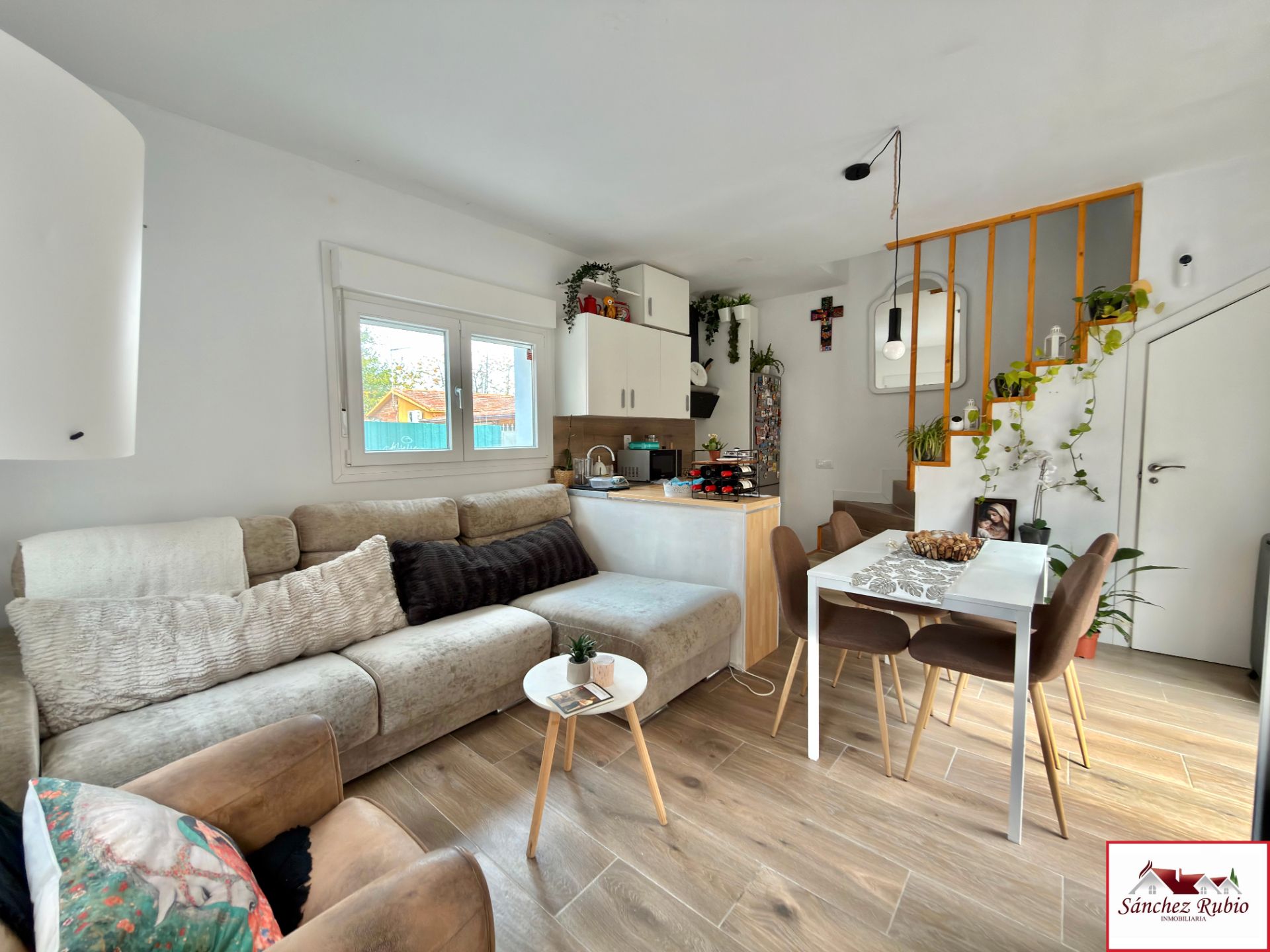 Living room of House or chalet for sale in Galapagar  with Heating, Parquet flooring and Terrace