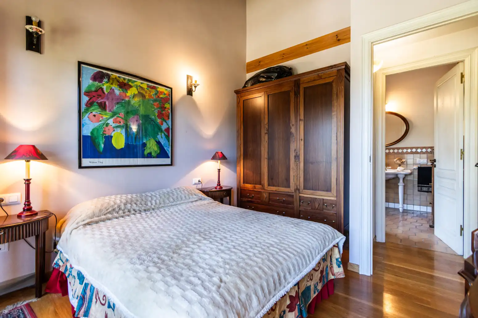 Bedroom of Houses for sale in Matadepera  with Heating and Swimming Pool