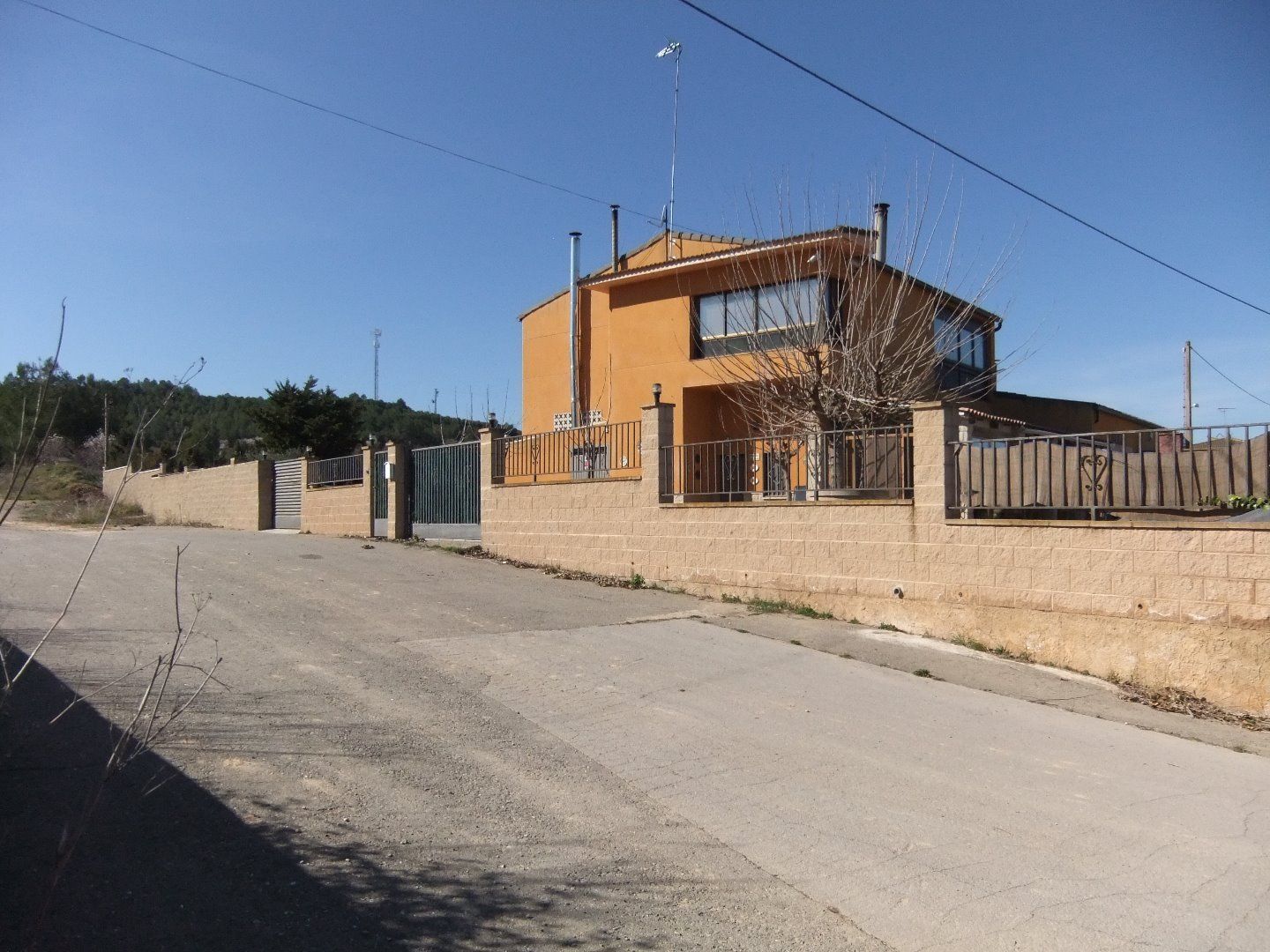 Vista exterior de Casa o xalet en venda en Vinaixa amb Aire condicionat, Calefacció i Jardí privat