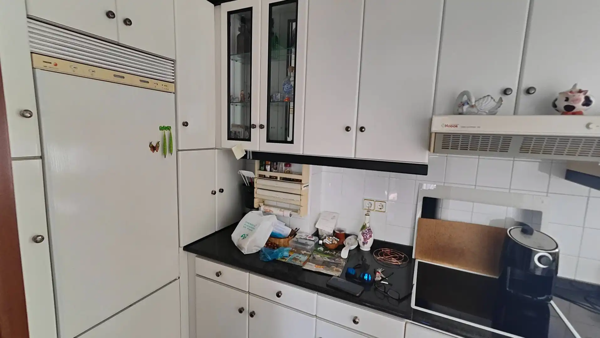 Cocina de Piso en venta en Santiago de Compostela  con Calefacción, Trastero y Amueblado