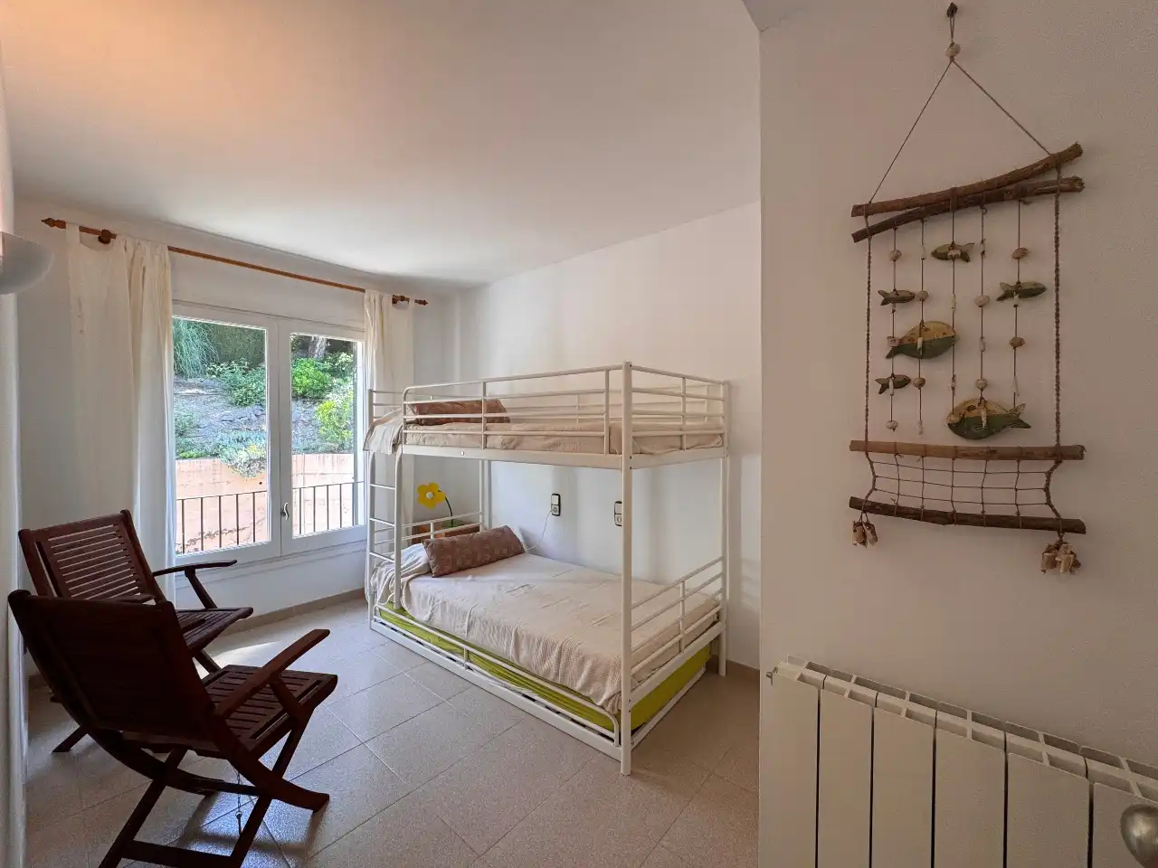 Schlafzimmer von Haus oder Chalet zum Verkauf in Palafrugell mit Klimaanlage, Privatgarten und Terrasse