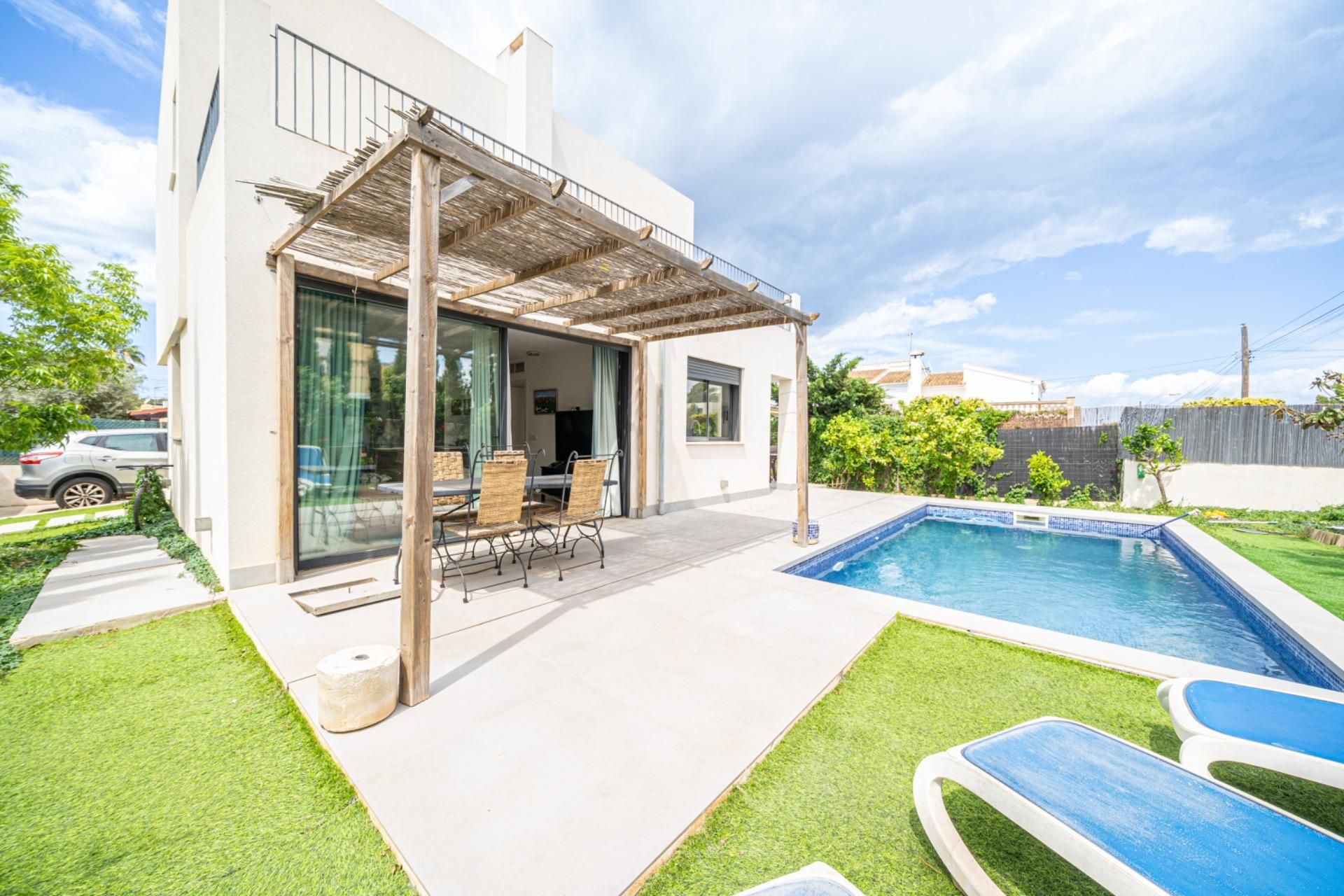 Swimming pool of House or chalet for sale in Calvià  with Air Conditioner, Heating and Private garden