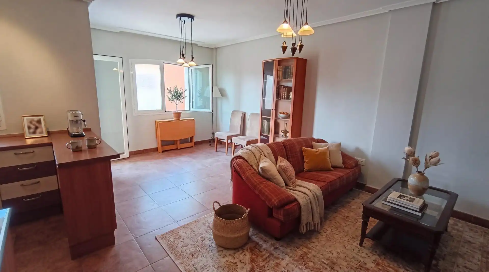 Sala de estar de Apartamento en venta en Roquetas de Mar con Aire acondicionado, Calefacción y Terraza