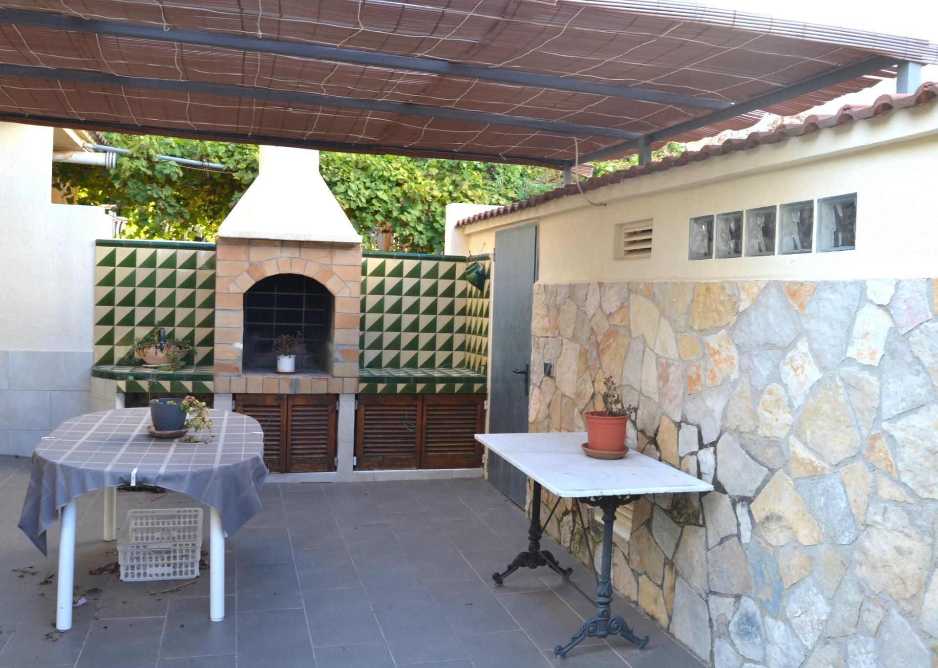 Terrace of Single-family semi-detached for sale in Torredembarra  with Air Conditioner, Heating and Private garden