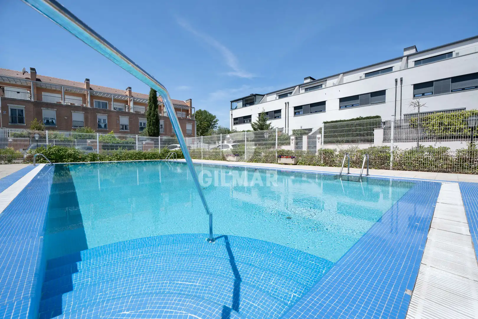 Swimming pool of Detached homes for sale in Madrid  with Heating, Private garden and Swimming Pool
