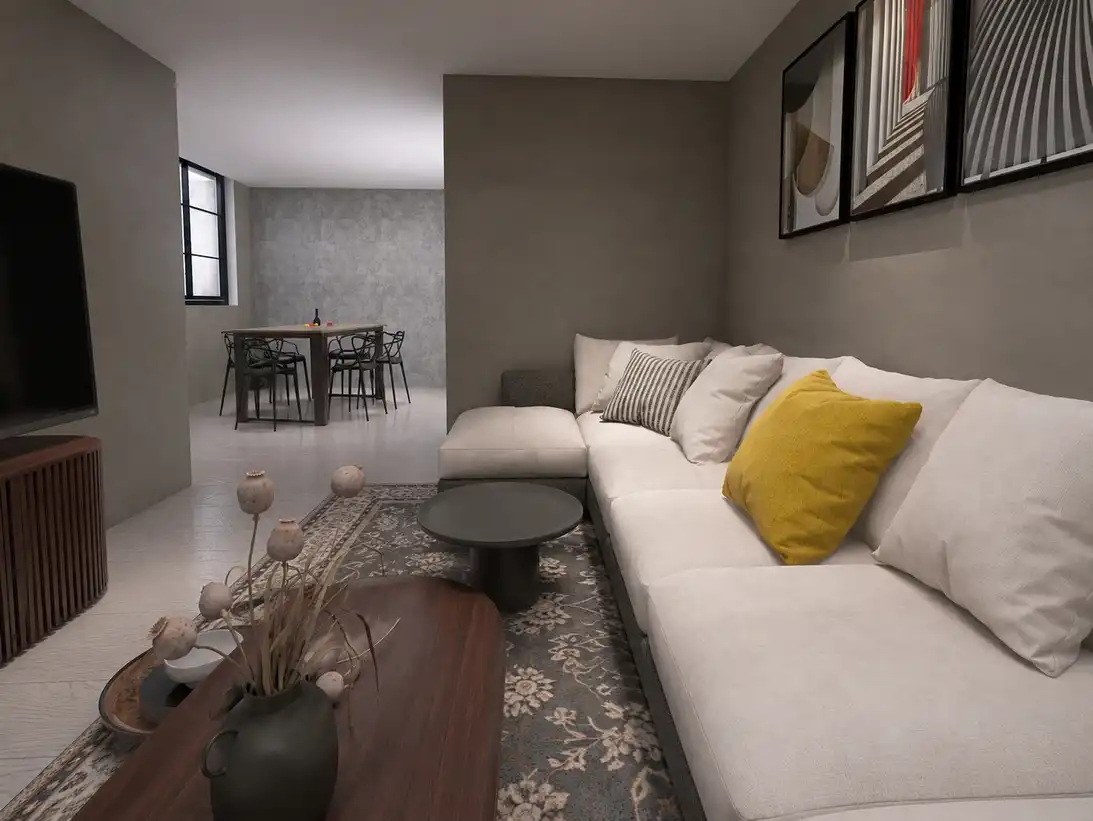 Sala de estar de Piso en venta en Madrid con Calefacción, Trastero y Amueblado